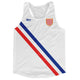 1936 USA Running Tank Top Racerback Track and Cross Country Singlet Jersey by Tribe Lacrosse
