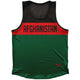 Afghanistan Country Finish Line Athletic Sport Tank Top Made In USA by Ultras