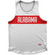 Alabama Finish Line State Flag Athletic Sport Tank Top Made In USA by Ultras