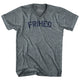 Freedom Collection Denmark Danish 'Frihed' Adult Tri-Blend V-Neck T-Shirt by Tribe Lacrosse