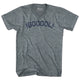 !GOOOOL! Soccer Tri-Blend V-neck Womens Junior Cut T-shirt by Tribe Lacrosse