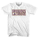 Iroquois Lacrosse Nation T-shirt in Cool Grey by Tribe Lacrosse