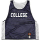 College Lacrosse Reversible Pinnie in Navy/White by Tribe Lacrosse