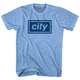 Manchester City Oasis Super Fan Soccer Adult Tri-Blend T-Shirt by Tribe Lacrosse
