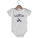 Argentina City Tricycle Infant One-piece in White by Mile End Sportswear