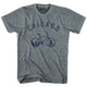 Chicago Bike T-shirt in Athletic Blue by Mile End Sportswear