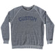 Custom City Adult Tri-Blend Sweatshirt by Tribe Lacrosse