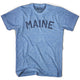 Maine Union Vintage T-shirt in Athletic Blue by Mile End Sportswear