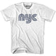 New York NYC Vintage T-shirt in Grey Heather by Mile End Sportswear