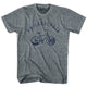 Philadelphia Bike T-shirt in Athletic Blue by Mile End Sportswear