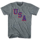 USA Miracle T-shirt in Athletic Grey by Billy Hoyle