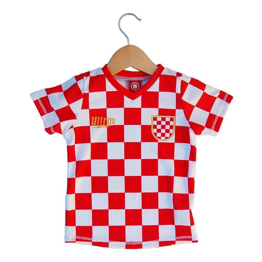Croatia Checkerboard Toddler Soccer Jersey