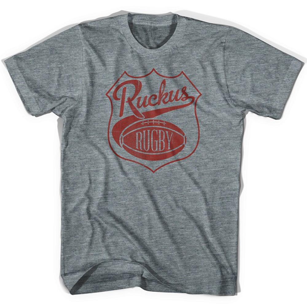 Ruckus Vintage Crest Rugby T-shirt by Ruckus Rugby – Tribe Lacrosse