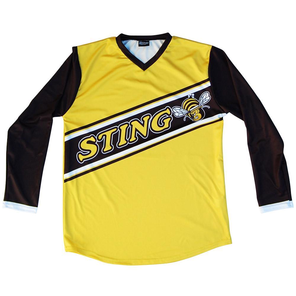 Tribe Lacrosse Chicago Sting Indoor Long Sleeve Soccer Jersey Yellow Youth X Small custom Yes 10